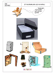 okul öncesi çocuklar içinkavram gelişim çalışmaları aynı olan kavramları bul